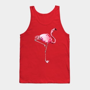 Watercolor Flamingo 2 Tank Top